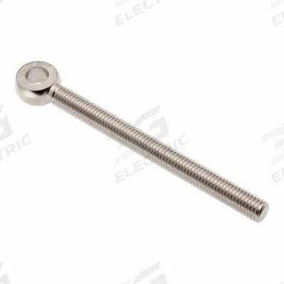 AMPG Fixed Rod End: Stainless Steel, Plain, 6 in Hole Center-to-End Lg, Right Hand - Stainless Steel Male Threaded Fixed Rod Ends