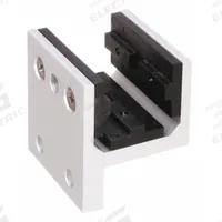 Linear Bearing: 25 Series, 47 mm L x 41.2 mm W x 49.8 mm H, Silver, Single Flanged, Std, Anodized (MPN 25-6415). Key specifications — Brand: 80/20; Housing Material: Aluminum; Finish: Anodized.