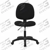 APPROVED VENDOR Task Chair: Armless Office Chairs, Black, Fabric Material, 15 1/2 in Back Ht, Swivel (MPN 830KL4). Key specifications — attr995518: Armless Office Chairs; attr982877: Black; attr982913: No; attr982865: Black; attr982870: APPROVED VENDOR; attr982901: Black.