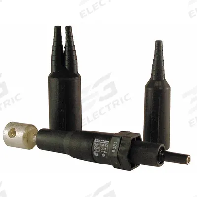 MERSEN In-Line Fuse Holder: Non-Rejection Block Style, 1 Pole, 600 V AC Rating - Fuse Holders for Class CC & Midget Fuses