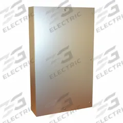 HAMMOND Electrical Enclosure: 316 Stainless Steel, 60 in x 36 in x 10 in, NEMA 12/13/3R/4/4X, Hinged (MPN EN4SD603610S16R). Key specifications — Brand: HAMMOND; Closure Method: 1/4-Turn Latch; Enclosure Material: 316 Stainless Steel; Knockouts: Not Included.
