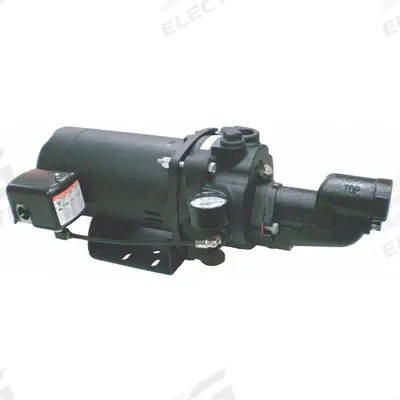 Dayton Shallow Well Jet Pump: 1 1/2 hp HP, Single Phase, 115/230V AC, Ejector Included - Shallow-Well Jet Pumps