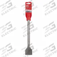 MILWAUKEE Self Sharpening Chisel Bit: 2 in Head Wd, 12 in Overall Lg, 45/64 in Shank Dia (MPN 48-62-4089). Key specifications — attr253714: Surface Material Removal; attr277143: MILWAUKEE.