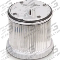 EDWARDS SIGNALING Tower Light Module: Steady, 24V AC/24V DC, White, 70 mm Overall Dia, 200 Class (MPN 270LEDSW24AD). Key specifications — Brand: EDWARDS SIGNALING; Compatible with Series: 200 Class; Lens Color: White; Operating Voltage: 24V AC; Manufacturer Part Number: 270LEDSW24AD.