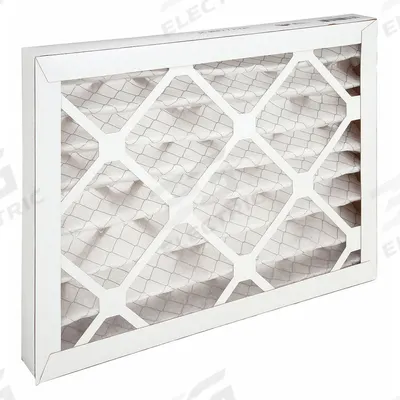 GRAINGER Pleated Air Filter: 12 in x 20 in x 2 in, MERV 8 - MERV 8 Pleated Air Filters