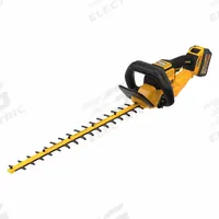 DEWALT Battery-Powered Hedge Trimmer Kit: FLEXVOLT® Platform, 1 1/4 in Cutting Wd, 26 in Blade Lg (MPN DCHT870T1). Key specifications — attr994967: DEWALT; attr994962: 6.0 Ah.