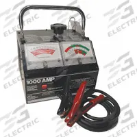 ASSOCIATED EQUIP Battery Tester: Battery Load Tester, Battery Load Tester, 18 in Overall Wd, Analog (MPN 6036B-24). Key specifications — Brand: ASSOCIATED EQUIP; Display Type: Analog; Batteries Tested: 6V.