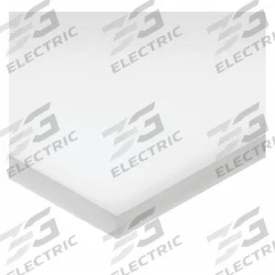 UHMW Polyethylene Bar: 2 in Thick, 2.5 in x 4 ft, Opaque, White - UHMW Polyethylene Sheets & Bars