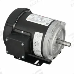 LEESON General Purpose Motor: C-Face/Rigid Base Mount, Totally Enclosed Fan Cooled, 1/3 hp, 575V AC (MPN 056T34F15666). Key specifications — Brand: LEESON; Nameplate Voltage @ 60 Hz: 575V AC; Full Load Current @ 60 Hz: 1.1 A; Nameplate RPM @ 60 Hz: 3,450 RPM; Motor Enclosure: TEFC.