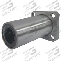 NB Linear Square Flange Mount Bearing: Twin, SWK-W, 5/8 in ID, 2 in Flange Wd (MPN SWK10GWUU). Key specifications — Material: Resin.