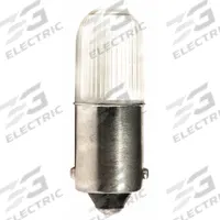 APPROVED VENDOR Compact LED Bulb: LED, Miniature Bayonet (BA9s), (T) Tubular, T3-1/4, 24V AC/DC (MPN L1024MB-WW). Key specifications — Light Color: White; Voltage: 24V AC/DC; Brand: APPROVED VENDOR; Bulb Shape: T3-1/4.