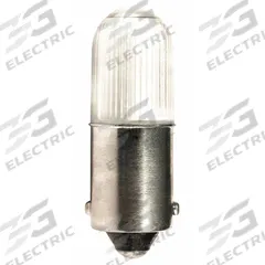 APPROVED VENDOR Compact LED Bulb: LED, Miniature Bayonet (BA9s), (T) Tubular, T3-1/4, 24V AC/DC (MPN L1024MB-WW). Key specifications — Light Color: White; Voltage: 24V AC/DC; Brand: APPROVED VENDOR; Bulb Shape: T3-1/4.