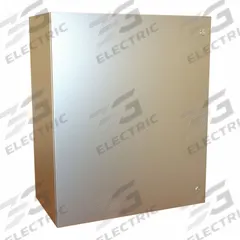 HAMMOND Electrical Enclosure: 304 Stainless Steel, 36 in x 30 in x 16 in, NEMA 12/13/3R/4/4X, Hinged (MPN EN4SD363016SS). Key specifications — Brand: HAMMOND; Closure Method: 1/4-Turn Latch; Enclosure Material: 304 Stainless Steel; Knockouts: Not Included.