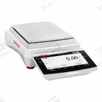OHAUS Lab Scale: 2,200 g Capacity, 0.01 g Readability, 0.01 g Repeatability, 0.02 g Linearity, Metal (MPN EXP2202). Key specifications — Brand: OHAUS; Display Type: TFT Touchscreen.