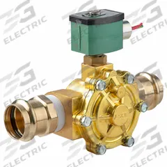 REDHAT Solenoid Valve: 2-Way, Normally Closed, 1 in Pipe Size, 12V DC, Watertight, High Flow (MPN K210G004LFXP 12/DC). Key specifications — Pipe Size: 1 in; Voltage: 12V DC; Brand: REDHAT; Coil Enclosure: Watertight.