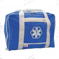 R&B FABRICATIONS Duffel Bag: Nylon, Blue, 5,200 cu in Interior Volume, 24 in Lg, 13 in Wd, 13 in Ht (MPN RB-200BS-N). Key specifications — Color: Blue; Material: Nylon; Brand: R&B FABRICATIONS.