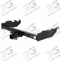 CURT Trailer Hitch: III, 6,000 lb Gross Trailer Wt Capacity, 6,000 lb Gross Vehicle Wt Capacity (MPN 13332). Key specifications — Finish: Powder Coated; Material: Carbon Steel; Vehicle Make: Chevrolet; Vehicle Model: Silverado 2500; Drilling Required: No; Brand: CURT.