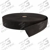 CAPLUGS Safe Sleeve: Polyester, 63/64 in Dia, 25 ft Lg, For 5,800 psi Max Burst Pressure, Black (MPN 121C25BK). Key specifications — Brand: CAPLUGS; Color: Black; Material: Polyester.