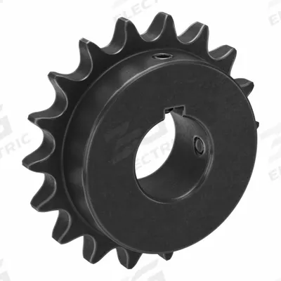 TSUBAKI Single Strand Sprocket: 60, For 3/4 in Chain Pitch, 1 1/2 in Bore Dia, 18 Teeth - Size 60 Fixed-Bore Roller Chain Sprockets
