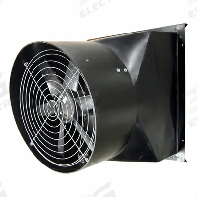 CANARM Exhaust Fan: Direct Drive, 36 in Blade, 1/2 hp, Totally Enclosed Air Over - Direct-Drive Cylinder Exhaust Fans