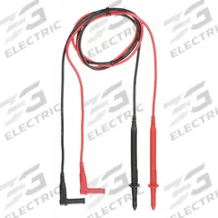 APPROVED VENDOR Test Leads: CAT III 1000V, Std Probe, Right Shrouded Plug, 4 ft Lg, 18 AWG Wire Size (MPN 4WPZ8). Key specifications — Brand: APPROVED VENDOR.