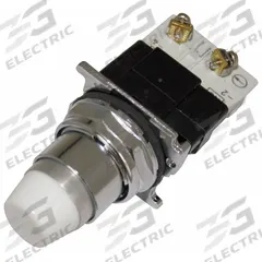 EATON Illuminated Push Button: Illuminated, Extended Profile, Metallic, 30 mm, 1NC (MPN 10250T476C26-51). Key specifications — Brand: EATON; Action: Momentary; Series: 10250T; Push Button Material Type: Metallic.