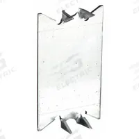 RACO Cable Protection Plate: Steel, Silver, Single and Two Gang Boxes, 0.06 in Overall Dp (MPN 2709). Key specifications — For Product Type: Single and Two Gang Boxes; Brand: RACO; Accessory Type: Cable Protector; Color: Silver; Material: Steel.