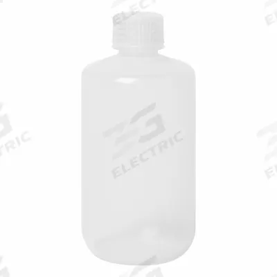 APPROVED VENDOR Reagent Bottle: Polypropylene, 8 fl oz, 250 mL, Colorless, Closure Included - Polypropylene Narrow Mouth Round Lab Bottles