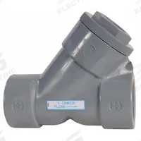 HAYWARD Y Check Valve: Piston, Y-Style Valve Body, 4 in Pipe Size, FNPT x FNPT, PVC, For Water Media (MPN YC10400T). Key specifications — Brand: HAYWARD.