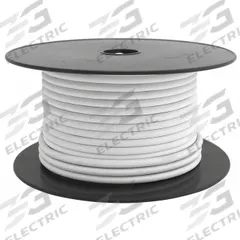 APPROVED VENDOR Primary Automotive Wire: SXL, 100 ft, 1 Conductor, 10 AWG, White, 50 V Volt (MPN 5ZLL6). Key specifications — Brand: APPROVED VENDOR.