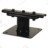 VIDEO MOUNT PRODUCTS Unistrut Adaptor: Ceiling, Max. 180 lb, Fixed, Powder Coated, Black, UA1. Key specifications — Manufacturer Part Number: UA1; Finish: Powder Coated; Material: Steel; Mounting Location: Ceiling; Brand: VIDEO MOUNT PRODUCTS; Color: Black.