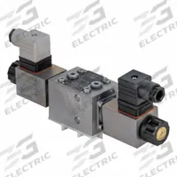 ENERPAC Solenoid Poppet Valve: 5 gpm Max Flow Rate, Three Positions, Oil, Four-Way Ways, Oil, VP03 (MPN VP0311). Key specifications — attr1018253: ENERPAC; attr1018283: Oil; attr1018249: VP0311; attr1018300: Pressure; attr1018289: VP03.