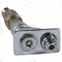 WATTS Wall Hydrant: For 8 in Wall Thick, 12 3/16 in Overall Lg, Bronze, Chrome-Plated, Rectangle (MPN HY 420 8). Key specifications — Face Material: Bronze; Brand: WATTS; Face Shape: Rectangle; Face Type: Non-Enclosed; Color/Finish: Chrome-Plated.