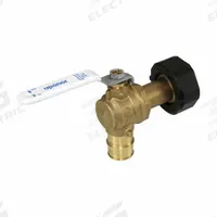 UPONOR Manual Two-Way Ball Valve: 1 in, Brass, Angle, PEX x NPSM, 250 psi Max. Pressure (CWP) (MPN WS4821001). Key specifications — Brand: UPONOR; Handle: Lever.