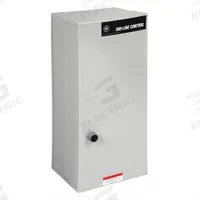 GE Magnetic Motor Starter: Non-Reversing, 3 Poles, NEMA Size 3, 90 A, 120V AC Coil (MPN CR306E10200AAAAA). Key specifications — Brand: GE; Coil Voltage: 120V AC; Phase: Three; Signaling Features: Pilot Light; Thermal Units Required: 3 Melting Alloy Units (Not Included).