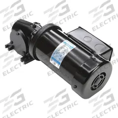 LEESON AC Gearmotor: Right Angle, Single Output Shaft, 3-Phase, TEFC, 29 RPM, 220 in-lb Max Torque (MPN M1145127.00). Key specifications — Inverter Rated: Yes; Brand: LEESON; Full Load Current: 1.4-1.3 A; Operating Voltage: 203-230V AC.