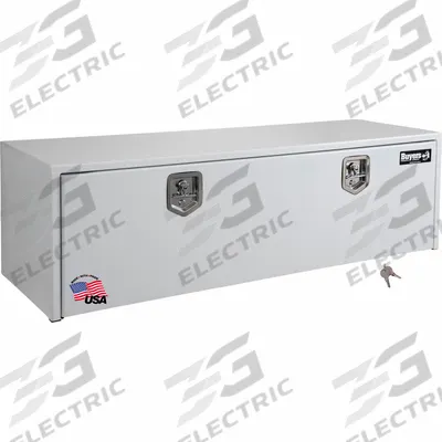 BUYERS PRODUCTS Underbody: Underbody Truck Box, Single Drop-Down Door Door, 18 in Overall Dp - Single Drop-Down Door Boxes