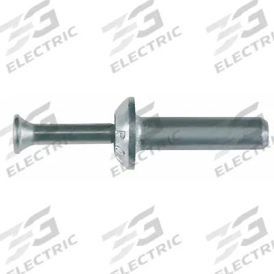 DEWALT Drive Anchor: 1/4 in Dia, 3/4 in Overall Lg, Mushroom, Zamac Alloy, Zinc Plated - Metal Removable Screw-Drive Anchors