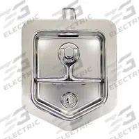 BUYERS PRODUCTS T-Handle Latch,Stainless,Single Point: Lock, Truck Boxes, 5 1/2 in Overall Ht (MPN L8816). Key specifications — Type: Lock; Compatible with Manufacturer Model No.: Universal Truck Boxes; Compatible with Product Type: Truck Boxes; Includes: Gasket; Material: Stainless Steel; Color: Silver; Brand: BUYERS PRODUCTS.