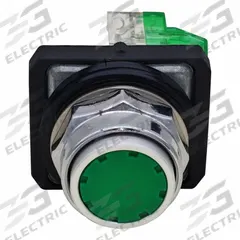 DAYTON Flush Push Button Operator: Non-Illuminated, Flush Profile, Metallic, 30 mm, 1NO (MPN GGS_116337). Key specifications — Brand: DAYTON; Action: Momentary; Push Button Material Type: Metallic.
