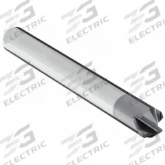 APPROVED VENDOR Chamfer Mill: Carbide, AlTiN Coated, 4 Flute, 90°, 1/4" Mill Dia, 2-1/2" OAL (MPN 209-094250B)