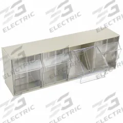 AKRO-MILS Tip-Out Bin: 6 3/4 in x 23 5/8 in x 8 1/4 in, Frame/Panel/Rail/Wall, Beige, Unfinished (MPN 06704). Key specifications — Brand: AKRO-MILS.