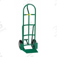 APPROVED VENDOR General Purpose Hand Truck: 800 lb, Single-Loop Handle, Green, Steel, Flat-Free (MPN TF-364-10). Key specifications — Brand: APPROVED VENDOR; Color: Green.