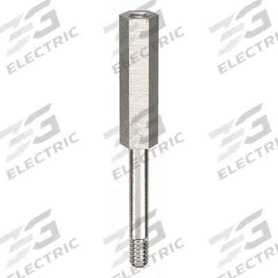 APPROVED VENDOR Standoff: Male x Female, 3/4 in Lg, Hex, Aluminum, Plain, 3/16 in Hex Wd - Aluminum Male x Female Standoffs