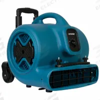 Centrifugal Blower: 2,800 cfm, 1/2 hp, Fixed Frame, 115V AC, 3 Speeds, Blue, Variable, Polypropylene (MPN P-630HC). Key specifications — Product Type: Centrifugal Blower; GFCI Protected: No; Number of Speeds: 3; Housing Material: Polypropylene; Brand: XPOWER; Nominal Voltage: 115V AC.
