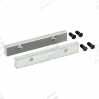 WILTON Replacement Jaw Inserts: Steel, For 4 1/2 in Vise Jaw Wd, (4) Screws, 674 (MPN 76654S41). Key specifications — attr865132: (4) Screws; attr865131: 1 set of replacement jaw inserts with screws.; attr867043: 674; attr663946: WILTON; attr923123: Steel.