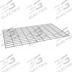 TENNSCO Decking: 36 in x 24 in, 2,250 lb Load Capacity, Steel, 5 ga Decking, Gray, Decking, 2 PK (MPN ZWD-3624). Key specifications — Decking Material: Steel; Decking Finish: Powder Coated; Color: Gray; Brand: TENNSCO; Product Type: Decking.
