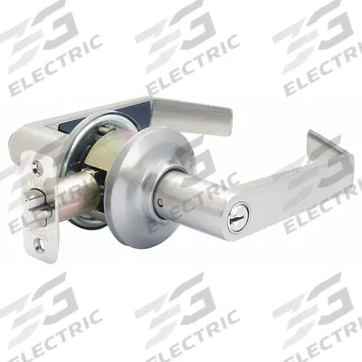 YALE Door Lockset: Storeroom Lever Locksets, Chrome