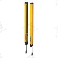 OMRON Light Curtain: 24V DC, 47 Beams, 10 mm Spacing, 480 mm Protected Ht, M12 (MPN F3SG4RA048014). Key specifications — Type of Light: 870 nm IR LED; DC Voltage Rating: 24V DC; Brand: OMRON; Receiver Electrical Connection: M12; Transmitter Electrical Connection: M12; AC Voltage Rating: Not Rated; Safety Output Ratings: 300 mA @ 24V DC.