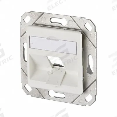 METZ CONNECT Wall Outlet: UPK, GD-Zn (Zinc Die-Cast), Individual Keystone Modules - Voice & Data Housings, Panels & Connector Components